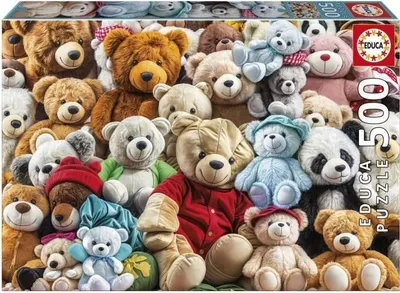 Zdjęcie produktu dla Puzzle EDUCA Nounours, 500 elementów, 48x34 cm, Dla dzieci 10+ lat