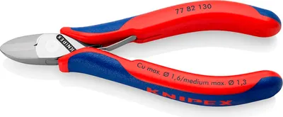 Obrázek produktu pro Úhlopříčné štípací kleště na elektroniku Knipex - 7782130