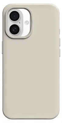 Zdjęcie produktu dla Rhinoshield, etui SolidX do iPhone'a 16, obsługuje ładowanie bezprzewodowe, beżowe