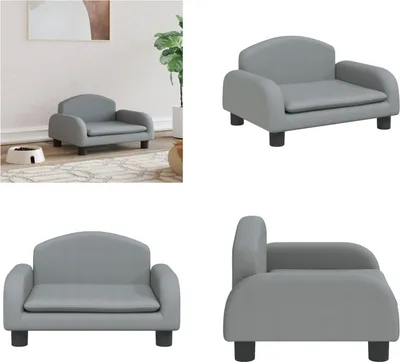 Obrázok produktu pre vidaXL Pelech pre psa svetlosivý 50x40x30 cm látka - pelech pre psa - pohovka pre psa - pohovka pre domáce zvieratá