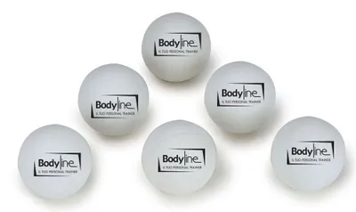 Immagine prodotto di Set Bodyline con sei palline da ping pong bianche, 6 pezzi