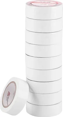 Image de Ruban isolant blanc pour câbles en PVC