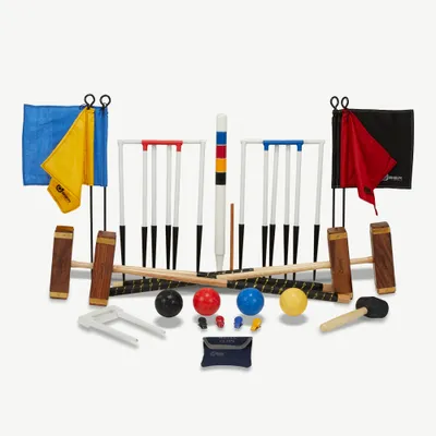 Produktbild von Meister Krocket Set - Wettkampfset - 4 Personen