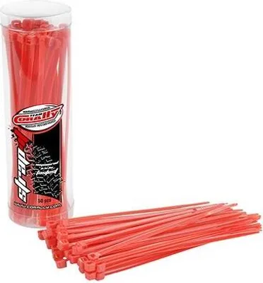 Immagine prodotto di Corally -Gurtit -legatura a cavo rosso 2,5x100 mm 50 pz