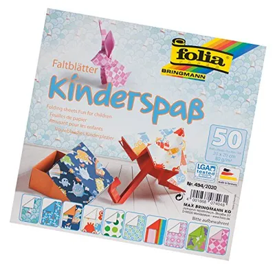 Produktbild von folia Faltblätter KINDERSPASS 200 x 200 mm 80g/qm 50 Blatt