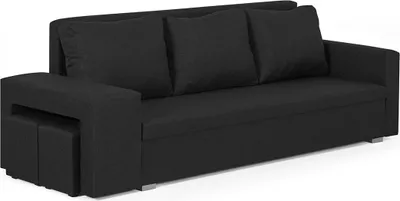 Produktbild von 3-Sitzer-Sofa mit Schlaffunktion MILO2 - Graphit