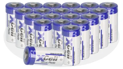 Produktbild von 20x CR123A DL123A Batterien 3V CR17345 Ultra Lithium Foto lose