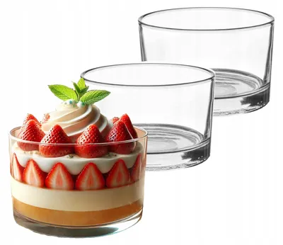 Produktbild von Edwanex Salatschüssel Glas 11cm Durchmesser 3er-Set
