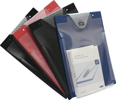 Produktbild von Eichner Auftragstasche mit Klettverschluss und Kordel blau - 9015-00395