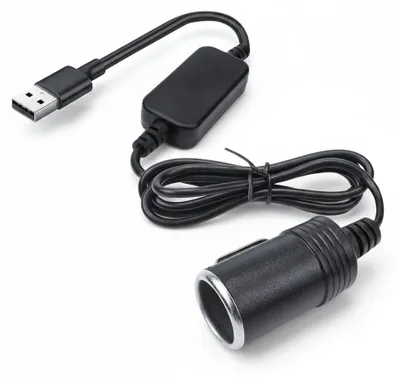 Produktbild von InAndOutdoorMatch - USB auf Zigarettenanzünder-Adapter - 5V auf 12V, KI-generiertes Bild