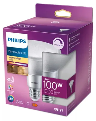 Produktbild von Philips starker Reflektor LED Spot E27 PAR38 25° dimmbar 13W 1000lm warmweiss 2700K wie 100W 8719514443280