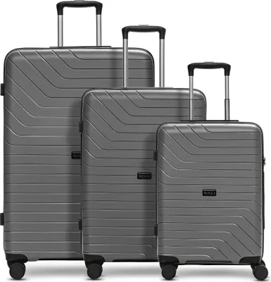 Produktbild von REDOLZ Essentials 05 Trolley-Set 3-teilig Stone 2 dunkelgrau 55cm