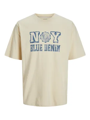 Produktbild von Jack & Jones Blugavin Kurzarm-t-shirt Beige S Mann Beige S