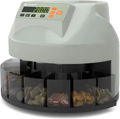 Image de M5 - Compteur et trieur de pièces de monnaie en euros - Trieuse de pièces par dénomination