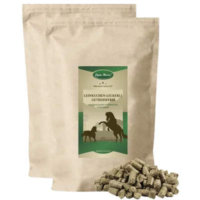 Produktbild von 10 kg Lyra Horse® Leinkuchen Leckerli