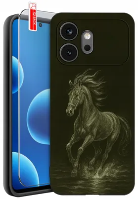 Produktbild von Hüllen für das Honor 600 – Designs | Mattes Silikon-Case + 9H-Glas