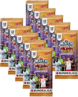 Produktbild von Topps Match Attax EXTRA Bundesliga 2023/24 - 10 Booster