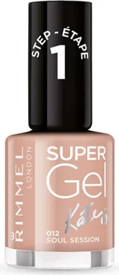 Produktbild von Rimmel Super Gel, 12 ml, Pink, Soul Session, Färbung, Undurchsichtig, Pinsel