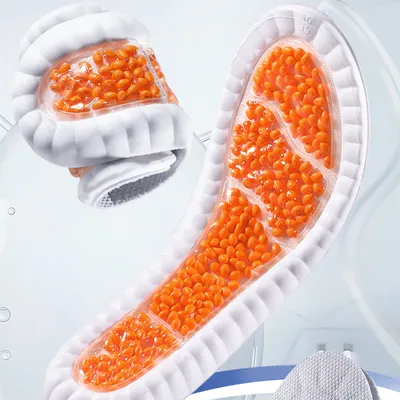 Obrázok produktu pre INF Športové vložky do topánok s celoplošným odpružením Oranžová M