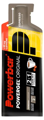 Image de Gel Energetique Cyclisme Espresso Cafeine - Coup De Boost Rapide Boite De 24 - Powerbar