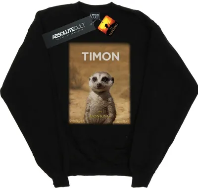 Produktbild von Disney - "The Lion King" Sweatshirt für Herren BI30473 (L) (Schwarz)