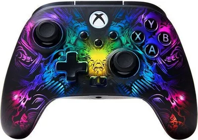 Produktbild von PowerA Fusion Pro Wireless Controller für Xbox mit Lumectra, Farbe:Schwarz