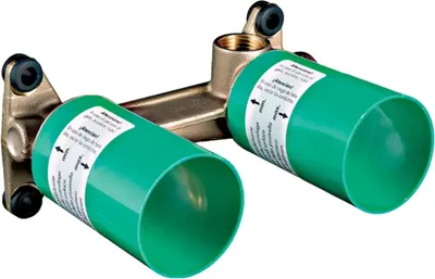 Immagine prodotto di hansgrohe corps de base pour mitigeur lavabo montage mural, 13622180, 13622180