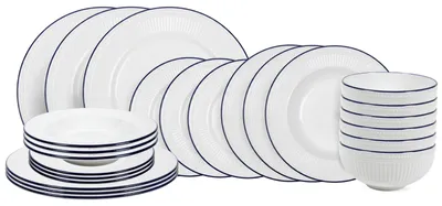Immagine prodotto di Set di stoviglie Cookinglife Whitmore, 24 pezzi / 6 coperti - 6 piatti piani, 6 piatti da colazione, 6 piatti fondi e 6 ciotole