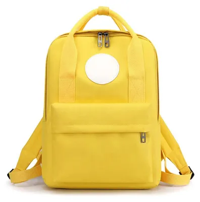 Image de Sac à dos pour enfants, modèle scolaire, pour garçons et filles, adolescents, imperméable, jaune, taille L