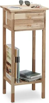 Immagine prodotto di Tavolino in noce con cassetto