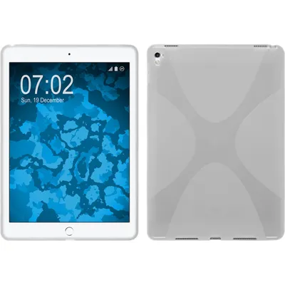 Produktbild von PhoneNatic Case kompatibel mit Apple iPad Pro 9.7 - clear Silikon Hülle X-Style + 2 Schutzfolien
