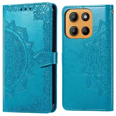 Obrázok produktu pre imoshion Mandala knižnica pre Motorola Moto G15 / G15 Power - tyrkysová