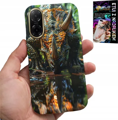 Obrázok produktu pre Pouzdro Pre Xiaomi Redmi A5 - Dino Dinosaur Triceratops Pouzdro