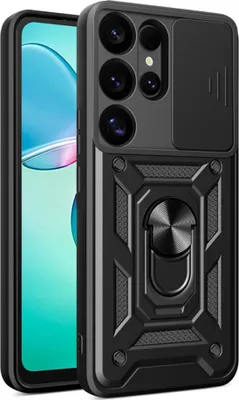Zdjęcie produktu dla Etui Camshield dla Samsung Galaxy S25 Ultra - Ochrona i Styl w Czerni KP36562