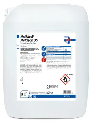 Produktbild von MaiMed MyClean DS Schnelldesinfektion - neutral 10l/Kan. | Kanister (10 l)