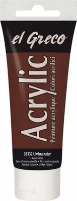 Obrázek produktu pro Kreul 28332 Akrylová barva Raw Umber 75 ml 1 ks