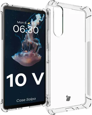 Produktbild von Elastyczne etui Bizon Case Salpa do Sony Xperia 10 V, przezroczyste