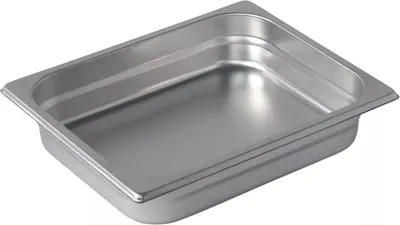 Produktbild von PUJADAS GN-Behälter 1/2 18/10 Edelstahl, Tiefe: 100 mm, Inhalt: 6,60 Liter
