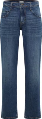 Produktbild von Mustang - Straight Fit - Herren 5-Pocket Jeans mit Kontrastnähten, Denver Straight (1017236), Farbe:DENIM BLUE (883), Größe:W35, Länge:L30