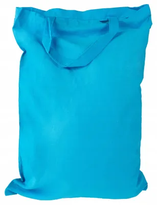 Produktbild von Allbag Baumwolltasche 38x50 cm Blau 145g für Einkäufe