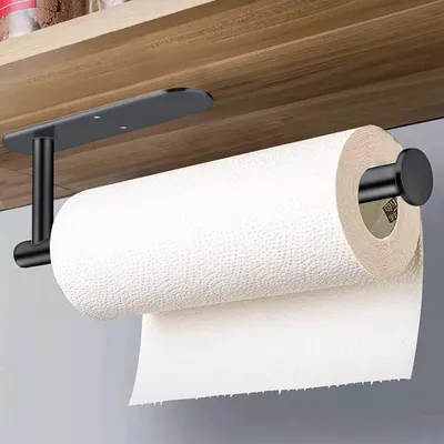 Obrázek produktu pro Držák na kuchyňské utěrky bez vrtání, praktický, nerezová ocel