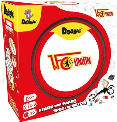 Produktbild von Dobble 1. FC Union Berlin – Reaktionsspiel in Metalldose