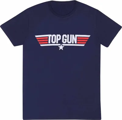 Image de Top Gun - T-shirt homme/femme unie HE1545 (XL) (Bleu marine)