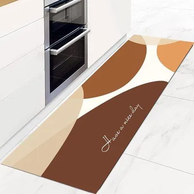 Produktbild von Unyqoos® Diatomeenerde-Badematte 50 x 150 cm – superabsorbierend & schnell trocknend, schmutzabweisend, rutschfeste Gummirückseite, öl- und wasserbeständig, abnehmbar & waschbar