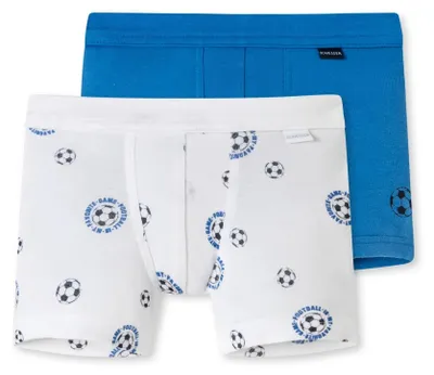 Productafbeelding van Schiesser jongensboxershorts, 2-pack, met zachte boord, maten 92 tot 140