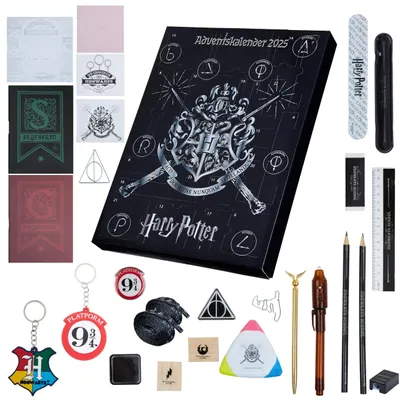 Imagen del producto de Calendario de Adviento de Harry Potter 2026, para niños, con 24 sorpresas