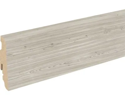 Produktbild von SKANDOR Sockelleiste MDF FU60L foliert Astenberg Fichte 2400 x 58 x 19 mm