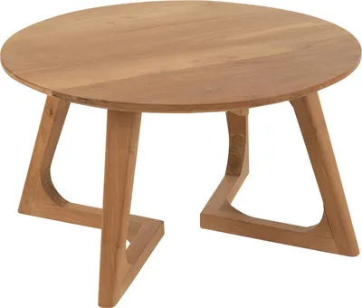 Produktbild von Runder Couchtisch aus Teakholz
