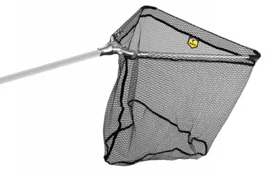 Obrázek produktu pro Delphin Podběrák Kovový Střed a Pogumovaná Síťka 70x70 250 cm