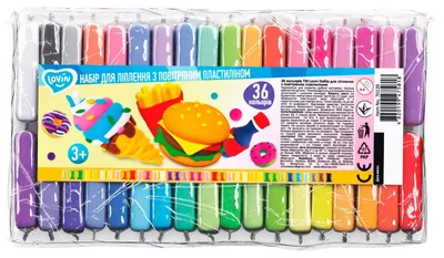 Immagine prodotto di Set creativo Lekka Piankolina 36 colori